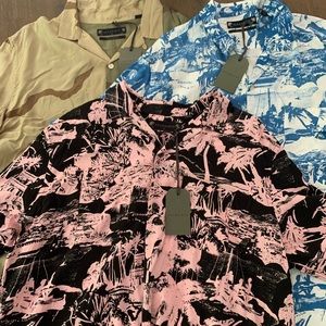 All Saints pack of 3 NWT short sleeve shirts size XL